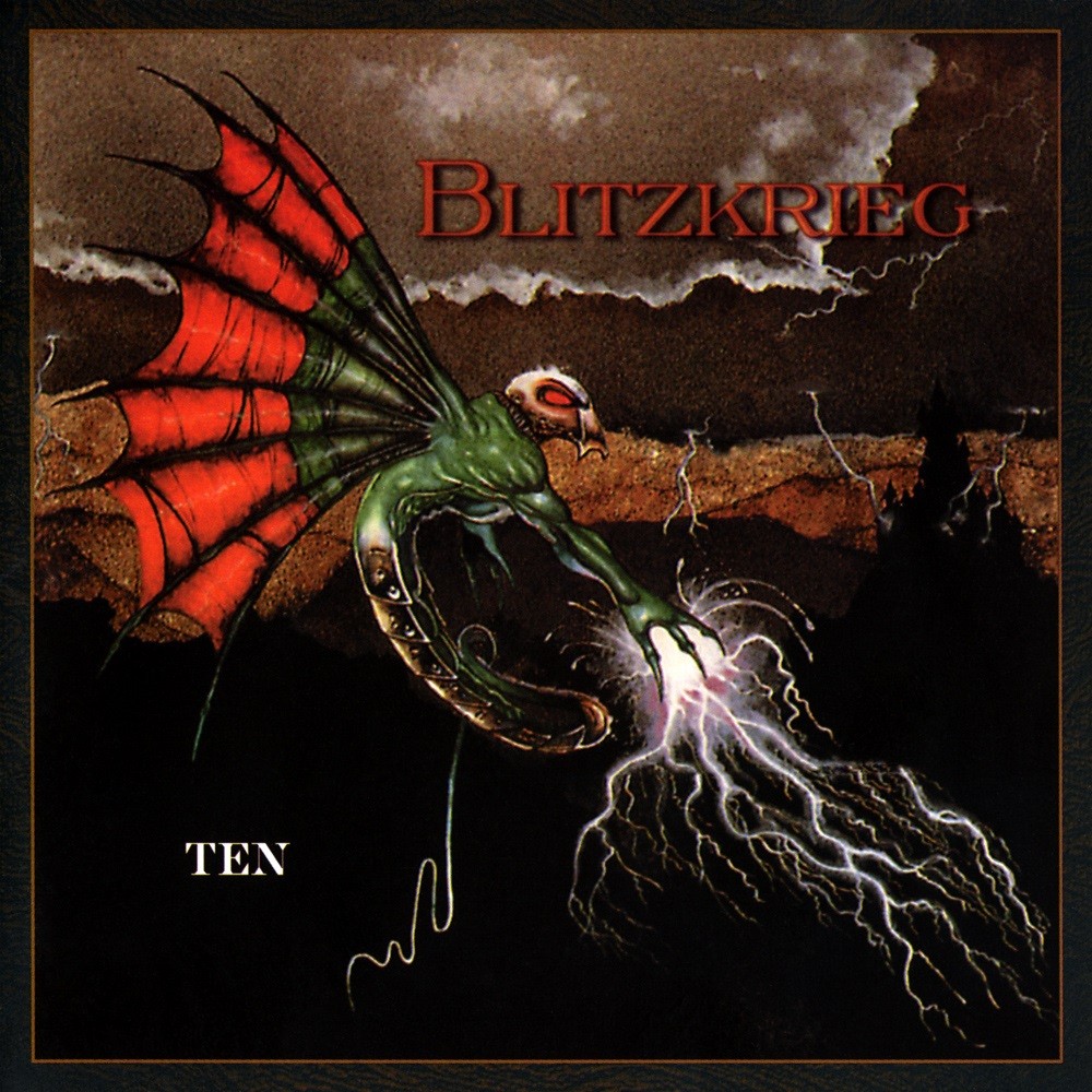 Blitzkrieg - Ten (1996) Cover