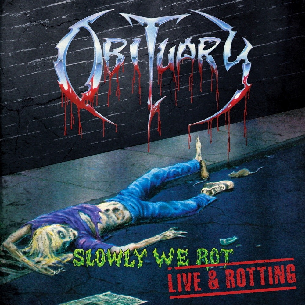Obituary - Slowly We Rot - Live and Rotting (2022) Cover