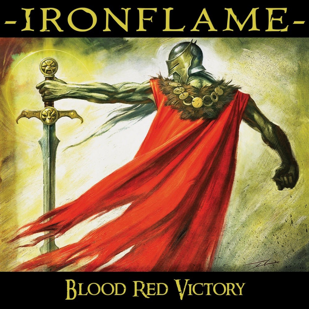 Ironflame - Blood Red Victory (2020) Cover