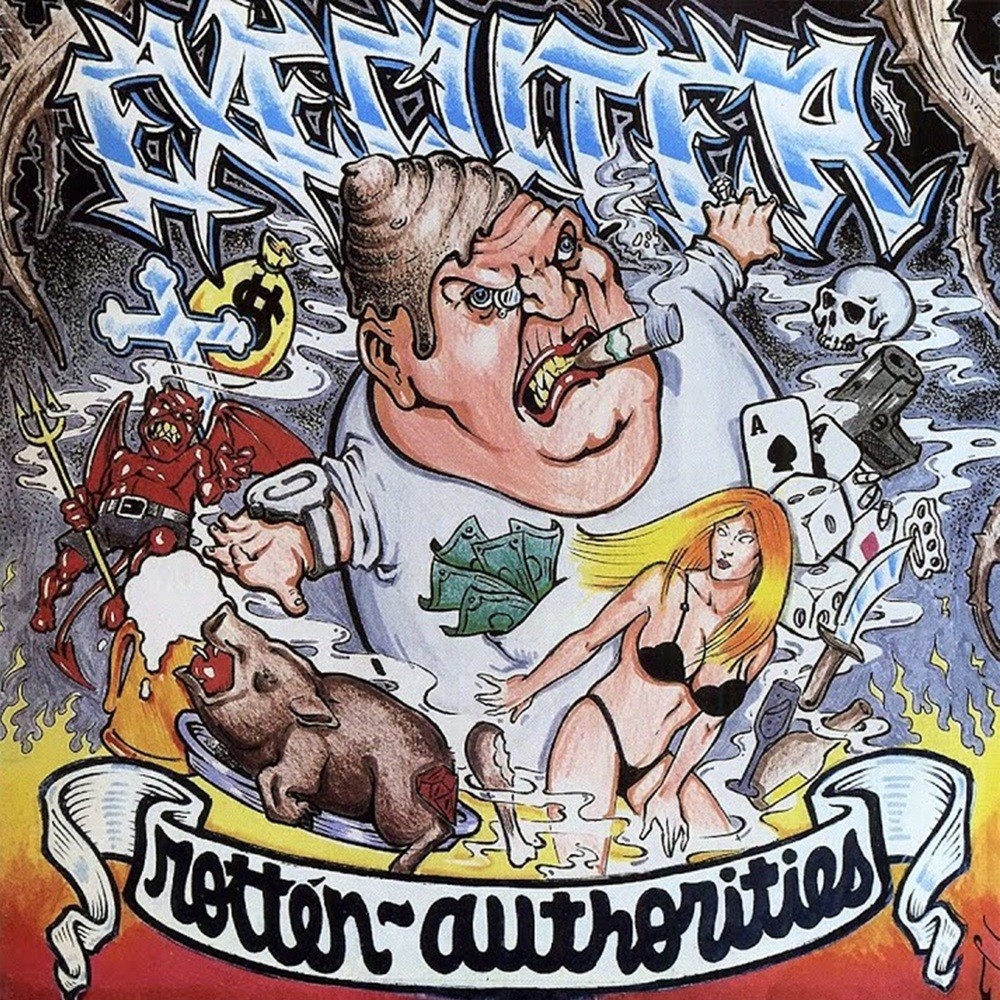 Executer - Rotten Authorities (1991) Cover