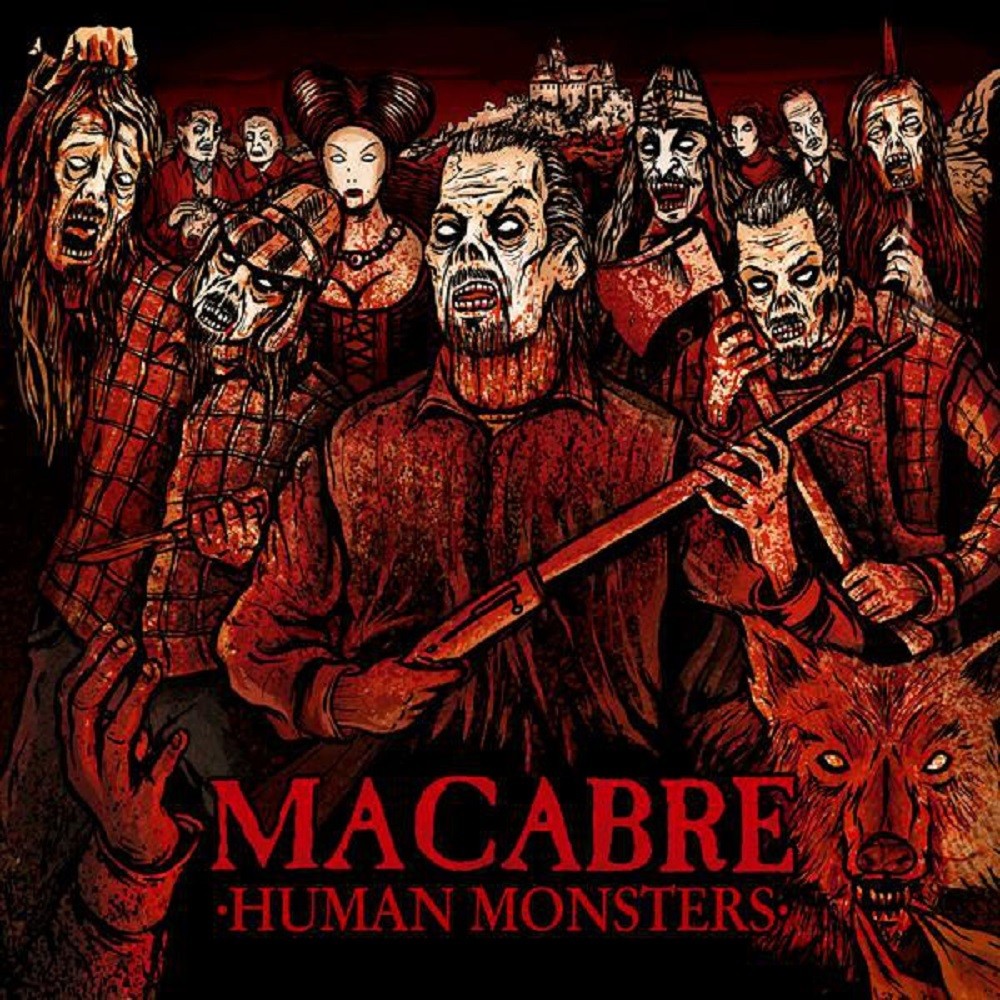 Macabre - Human Monsters (2010) Cover