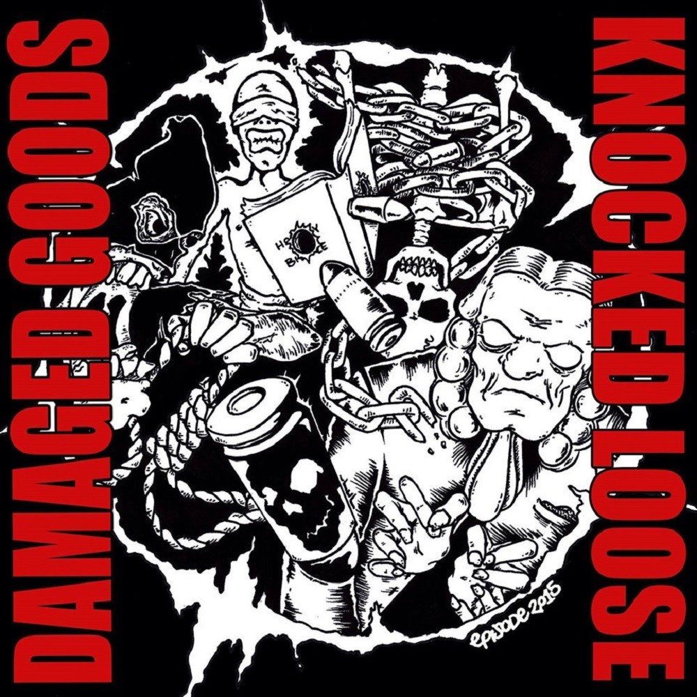 Knocked Loose / Damaged Goods - Knocked Loose / Damaged Goods (2015) Cover