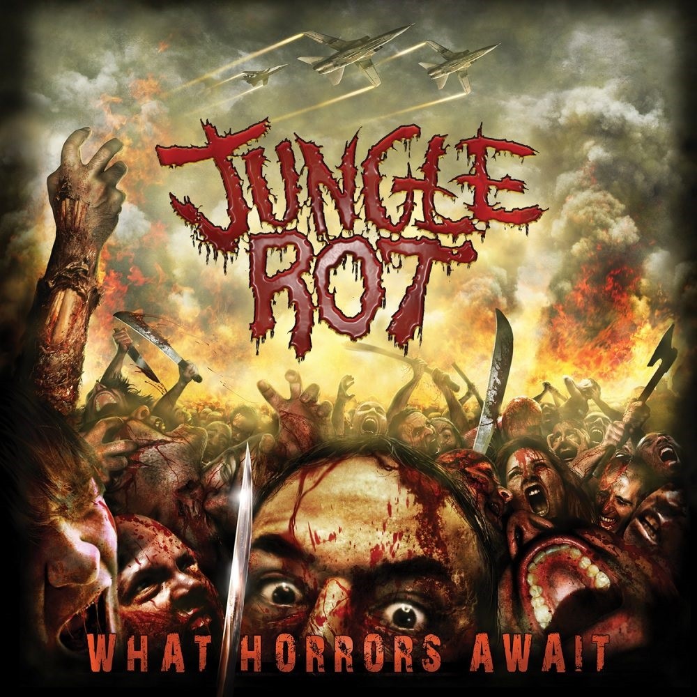 Jungle Rot - What Horrors Await (2009) Cover