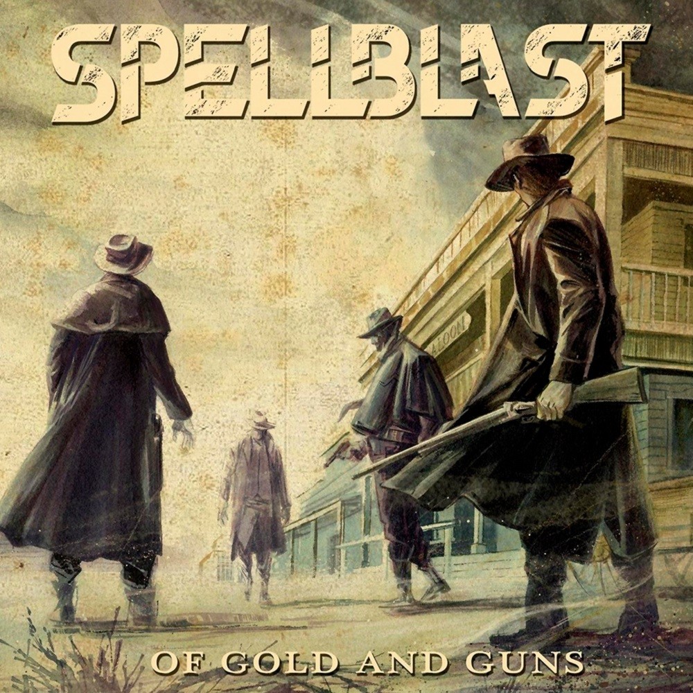 SpellBlast - Of Gold and Guns (2018) Cover