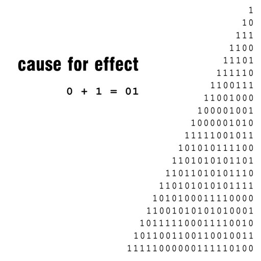 Cause for Effect - 0 + 1 = 01 2007