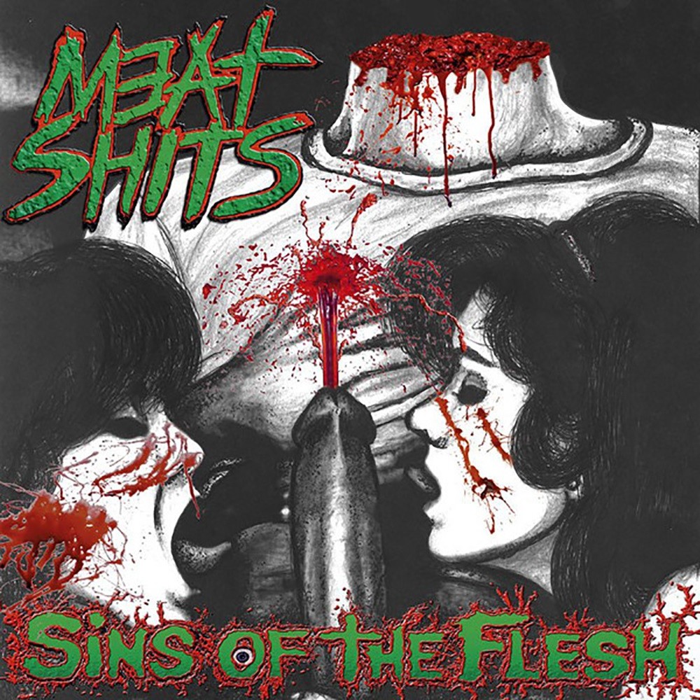 Meat Shits - Sins of the Flesh (2018) Cover