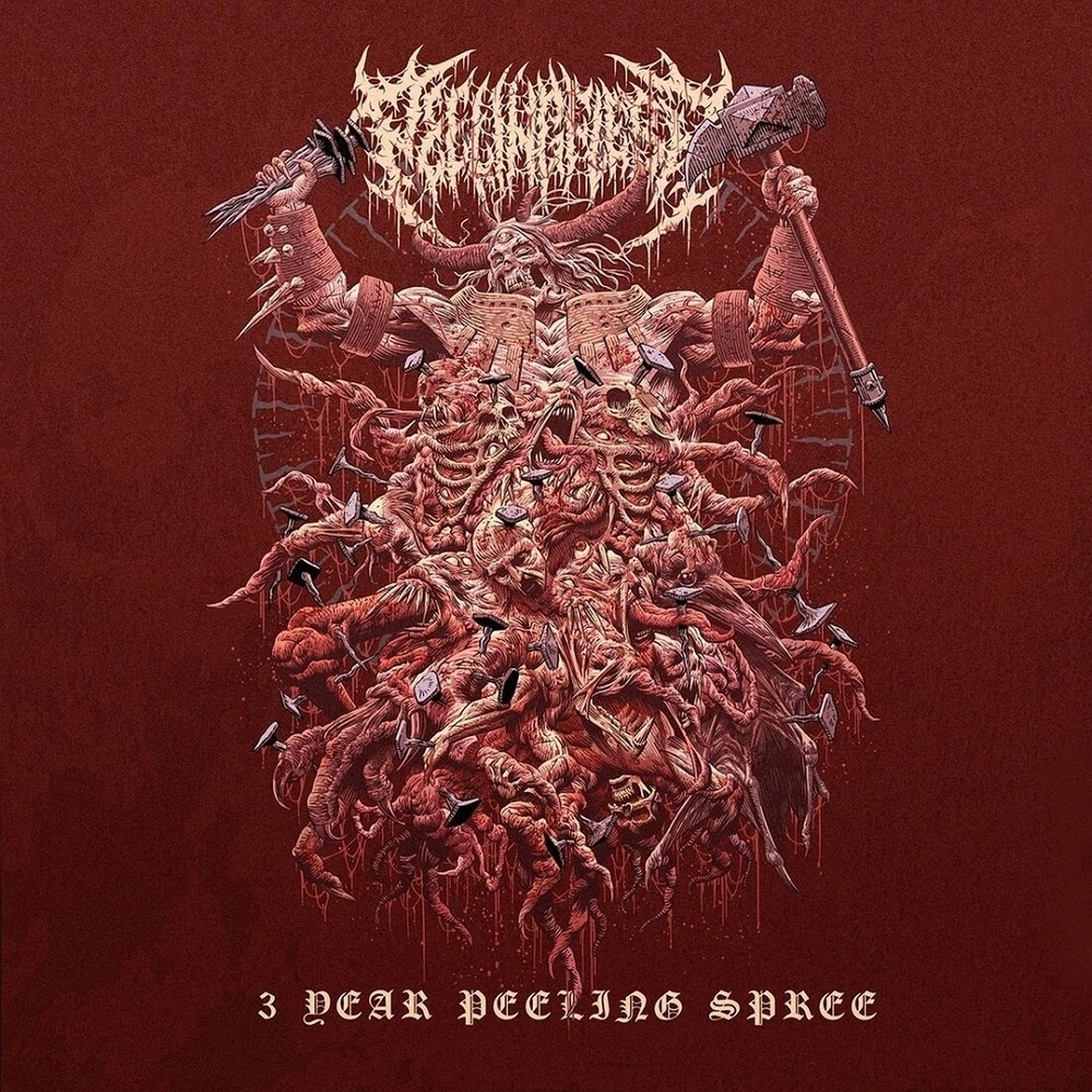 PeelingFlesh - 3 Year Peeling Spree (2024) Cover