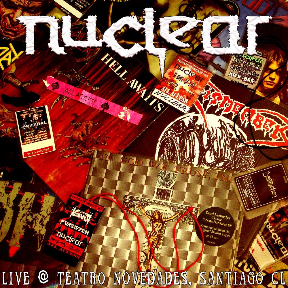 Nuclear - Live At Teatro Novedades (2012) Cover