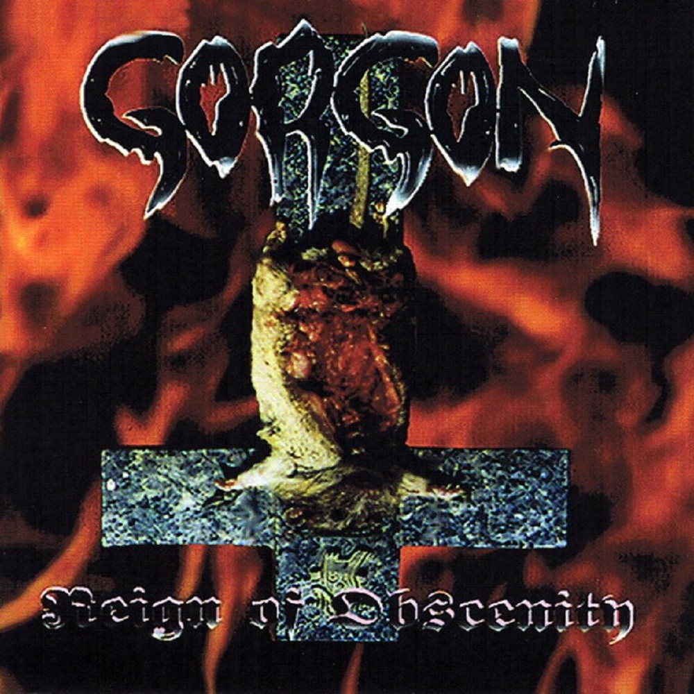 Gorgon (PAC-FRA) - Reign of Obscenity (1996) Cover