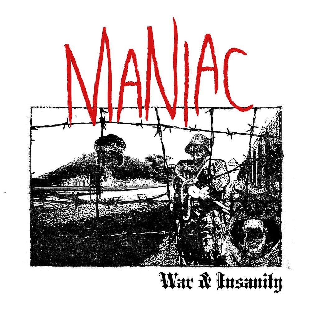 Maniac (USA) - War & Insanity (2018) Cover