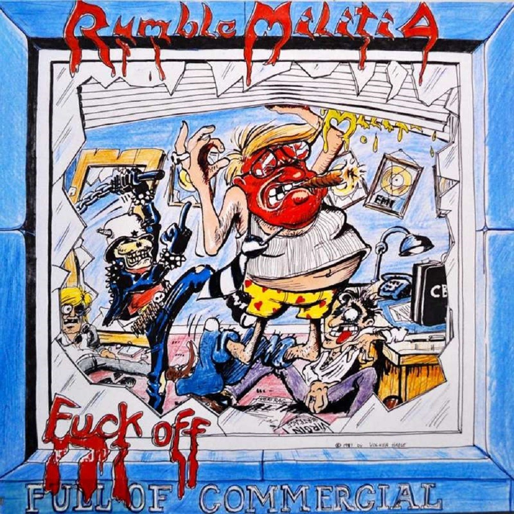 Rumble Militia - Fuck Off Commercial (1987) Cover
