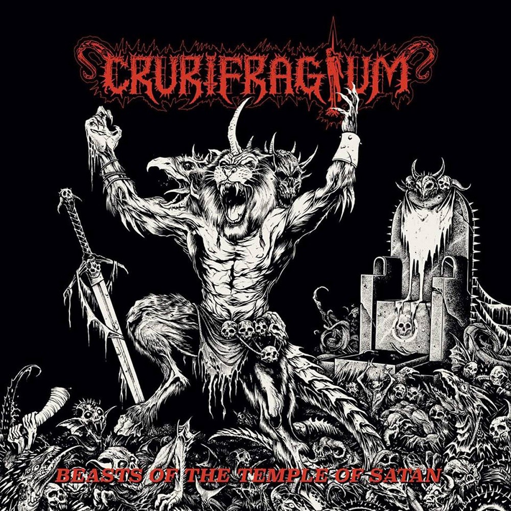 Crurifragium - Beasts of the Temple of Satan (2017) Cover
