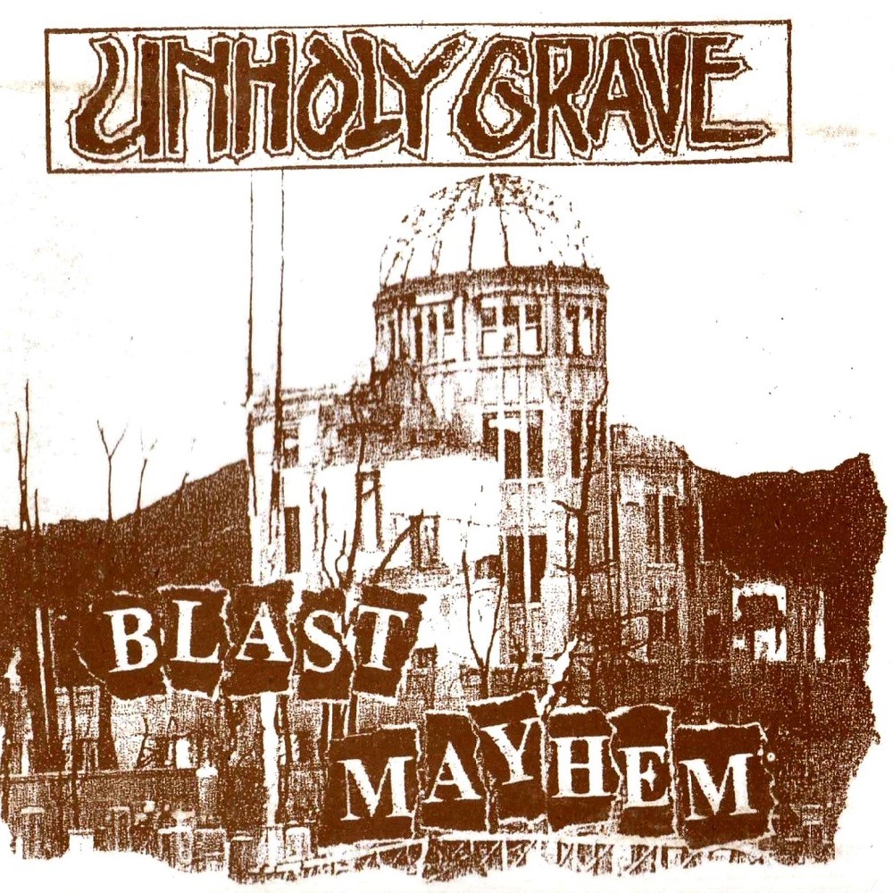 Unholy Grave - Blast Mayhem (2011) Cover