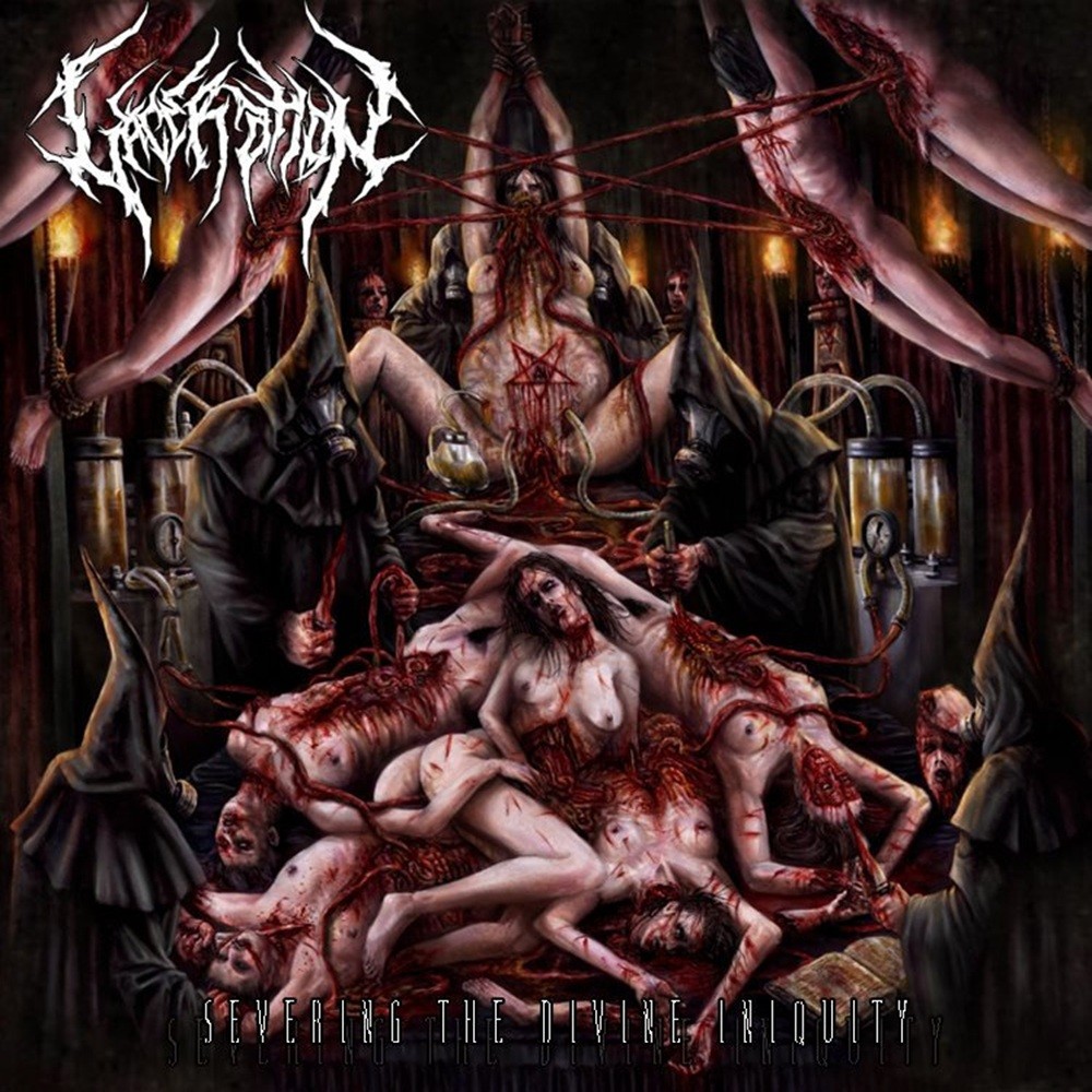 Laceration (GBR) - Severing the Divine Iniquity (2013) Cover
