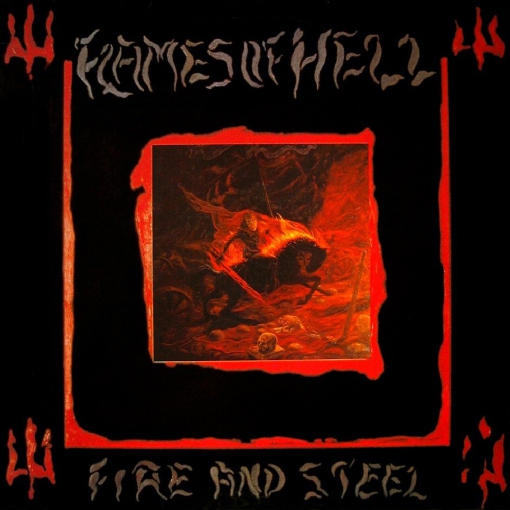Flames of Hell - Fire and Steel (1987) Cover