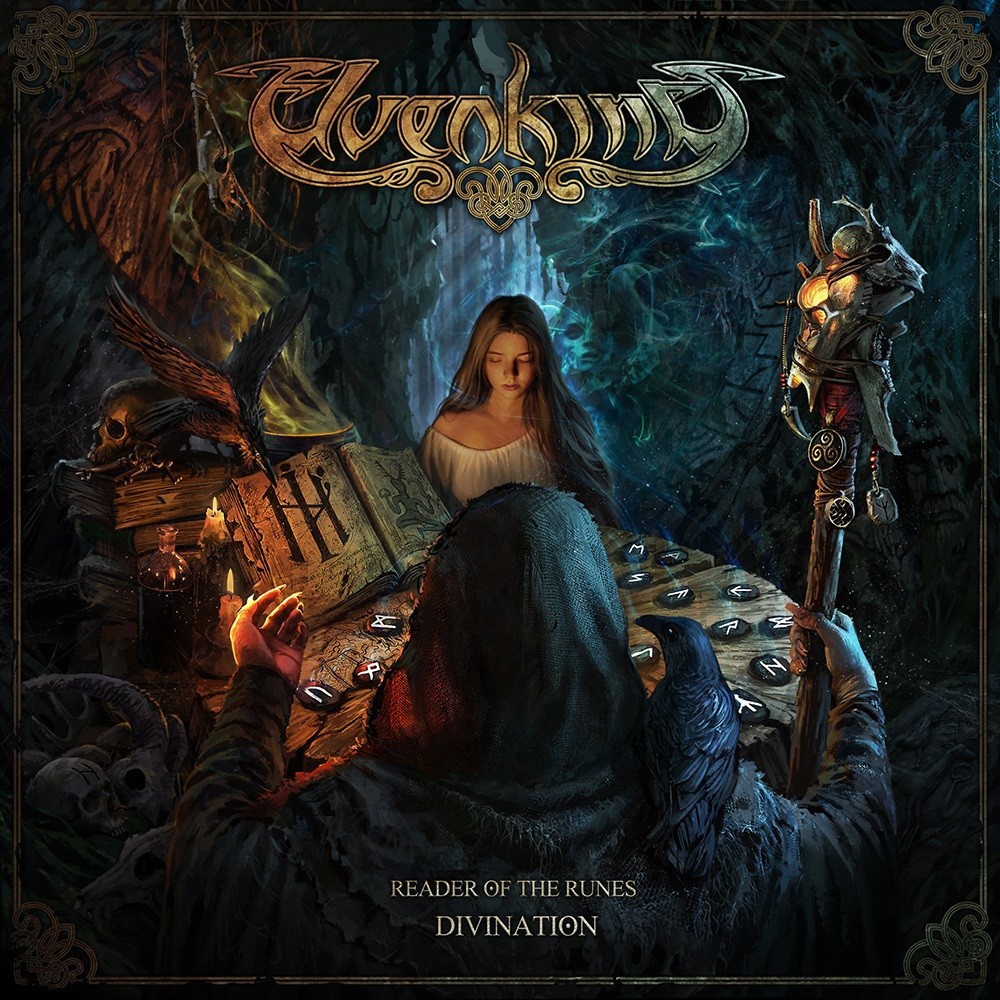 Elvenking - Reader of the Runes – Divination (2019) Cover