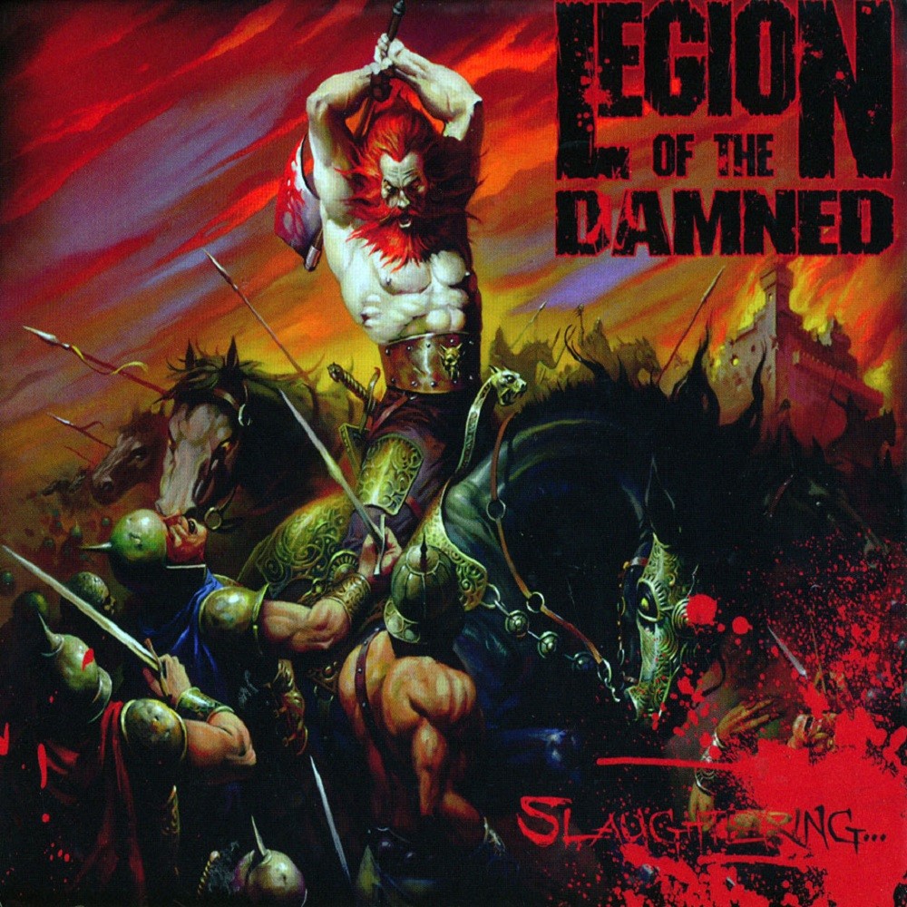 Legion of the Damned - Slaughtering... (2010) Cover