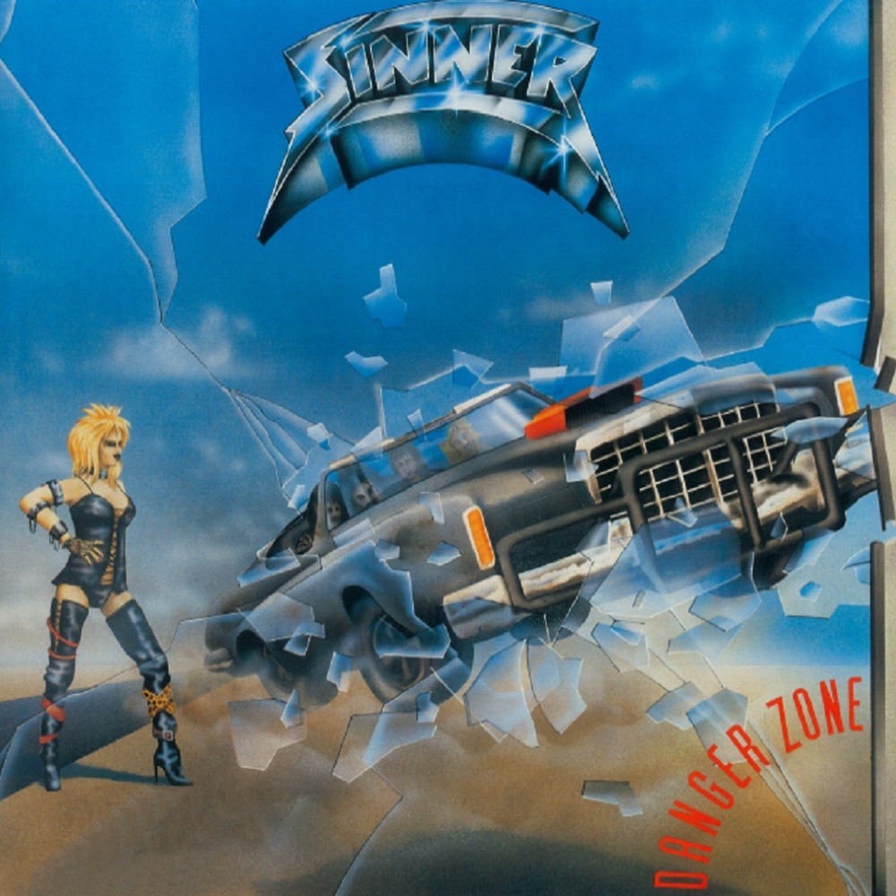 Sinner - Danger Zone (1984) Cover