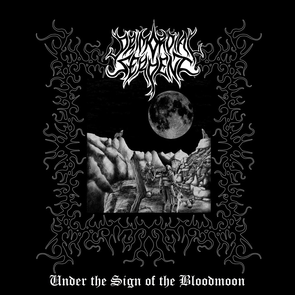 Primordial Serpent - Under the Sign of the Bloodmoon (2021) Cover