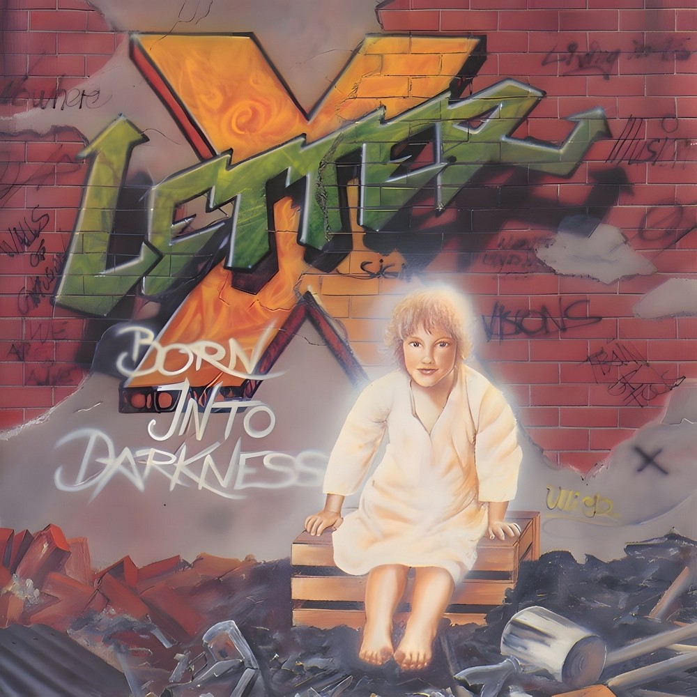 Letter X - Born Into Darkness (1992) Cover