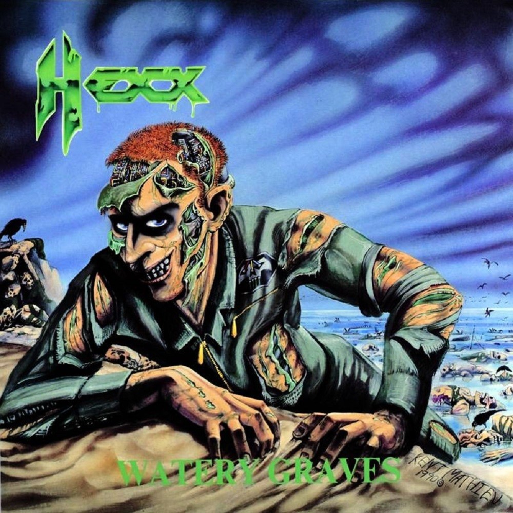Hexx - Watery Graves (1990) Cover