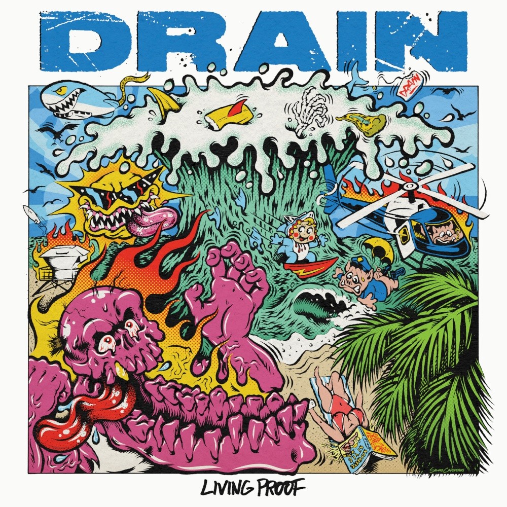 Drain - Living Proof (2023) Cover