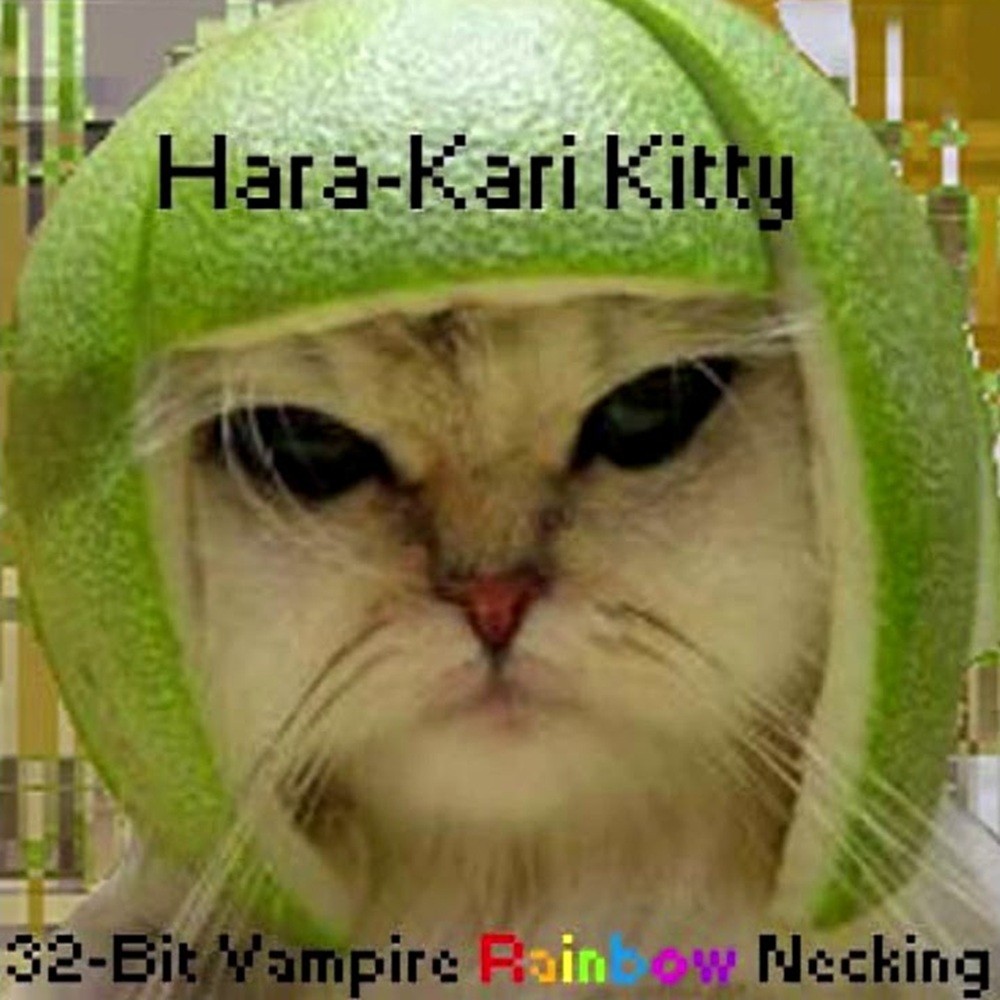 Hara-Kari Kitty - 32-Bit Vampire Rainbow Necking (2004) Cover