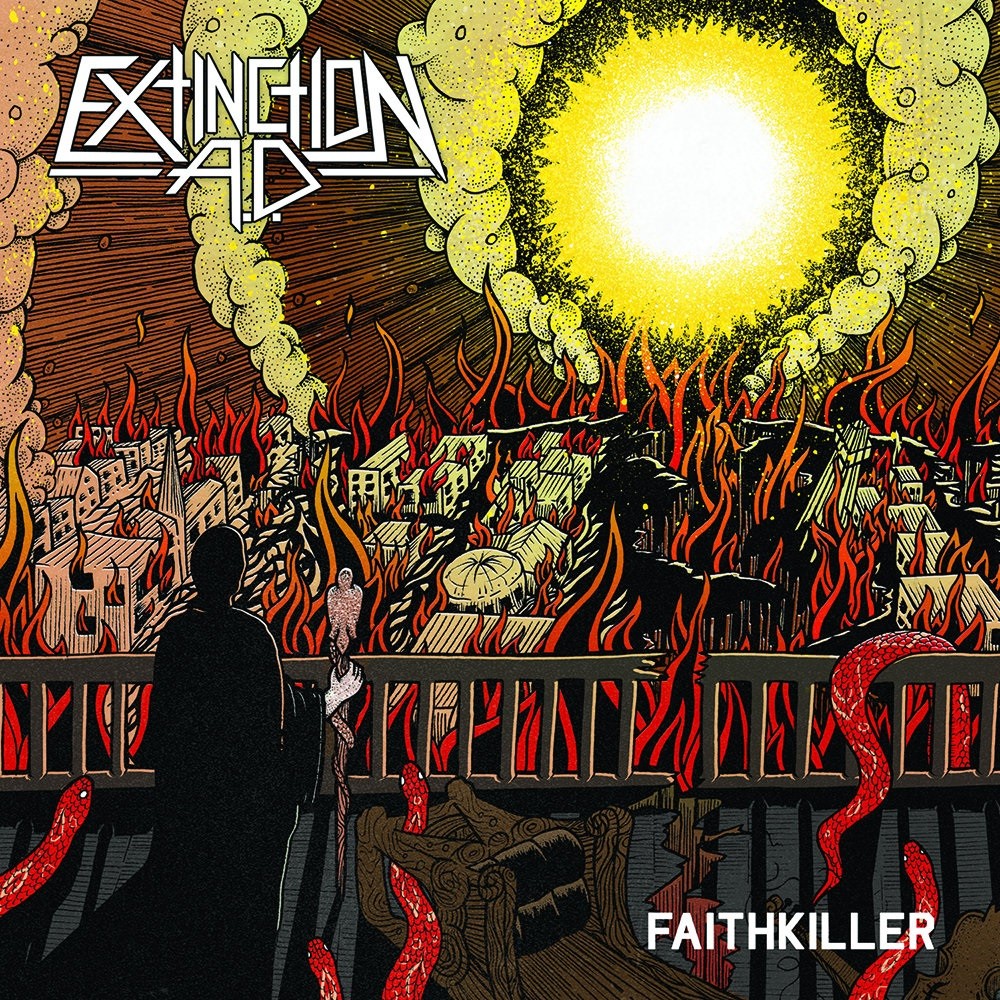 Extinction A.D. - Faithkiller (2015) Cover