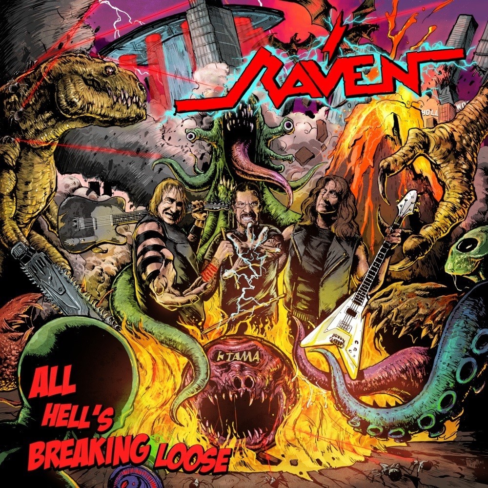 Raven - All Hell's Breaking Loose (2023) Cover