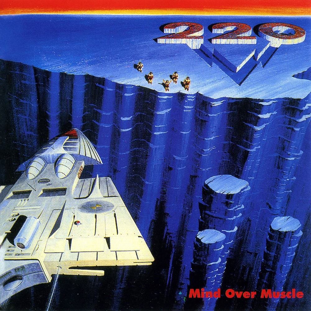 220 Volt - Mind Over Muscle (1985) Cover