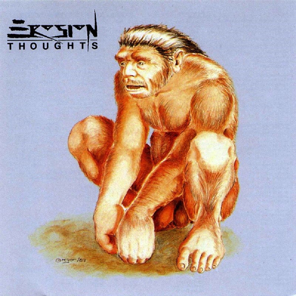 Erosion - Thoughts (1990) Cover