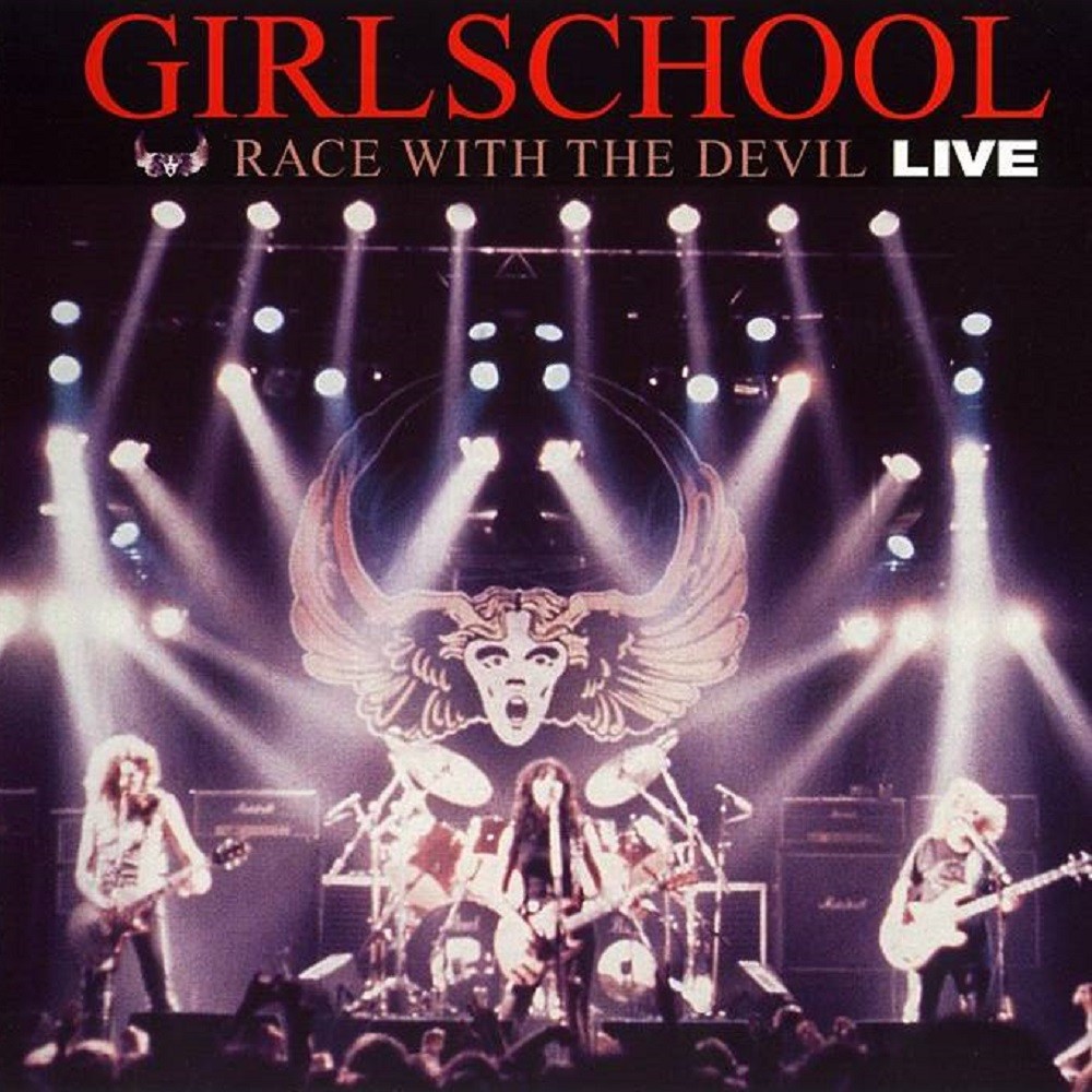 Girlschool - Race With the Devil Live (1998) Cover