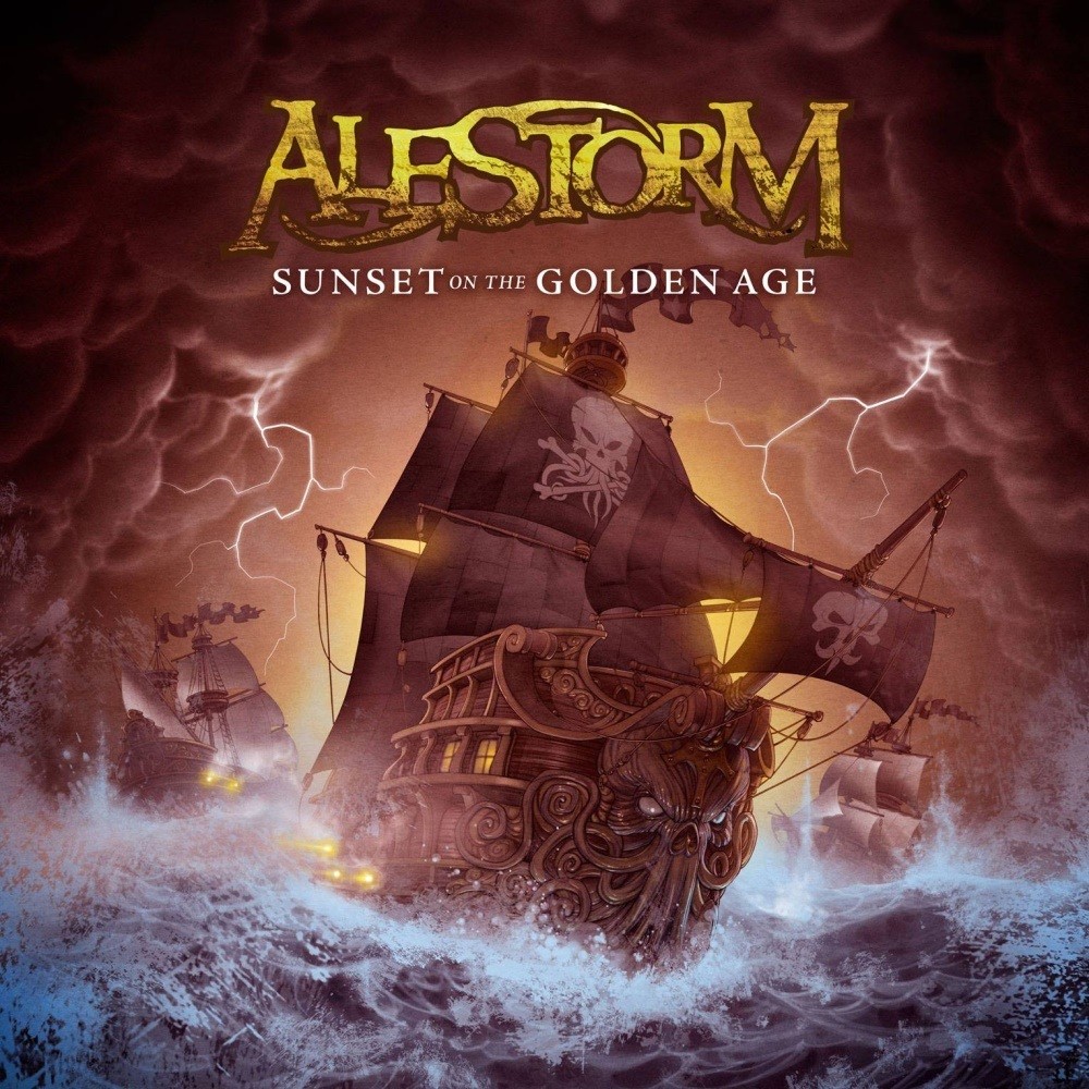 Alestorm - Sunset on the Golden Age (2014) Cover