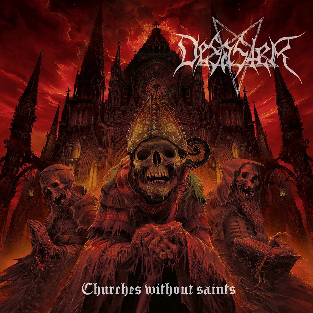 Desaster - Churches Without Saints (2021) Cover