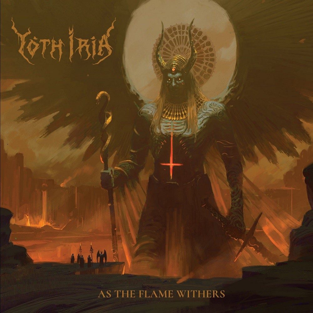 Yoth Iria - As the Flame Withers (2021) Cover
