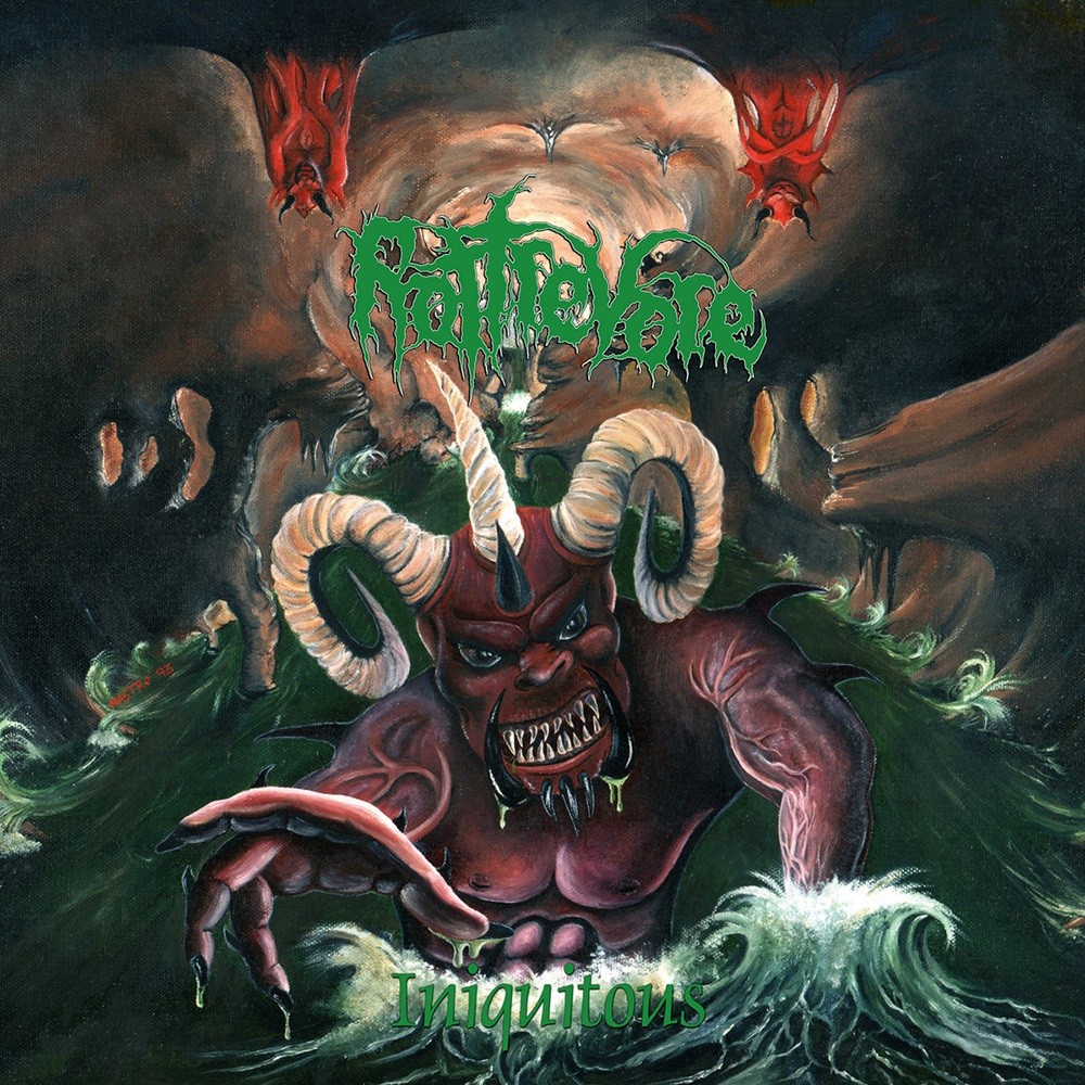 Rottrevore - Iniquitous (1993) Cover