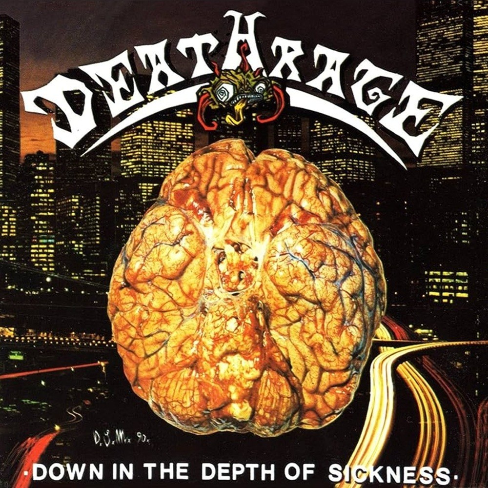 Deathrage - Down in the Depth of Sickness (1990) Cover