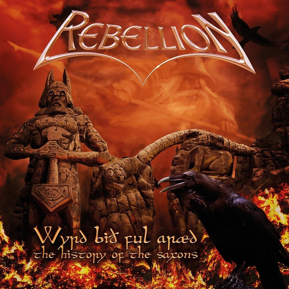 Rebellion - Wyrd bið ful aræd - The History of the Saxons (2015) Cover