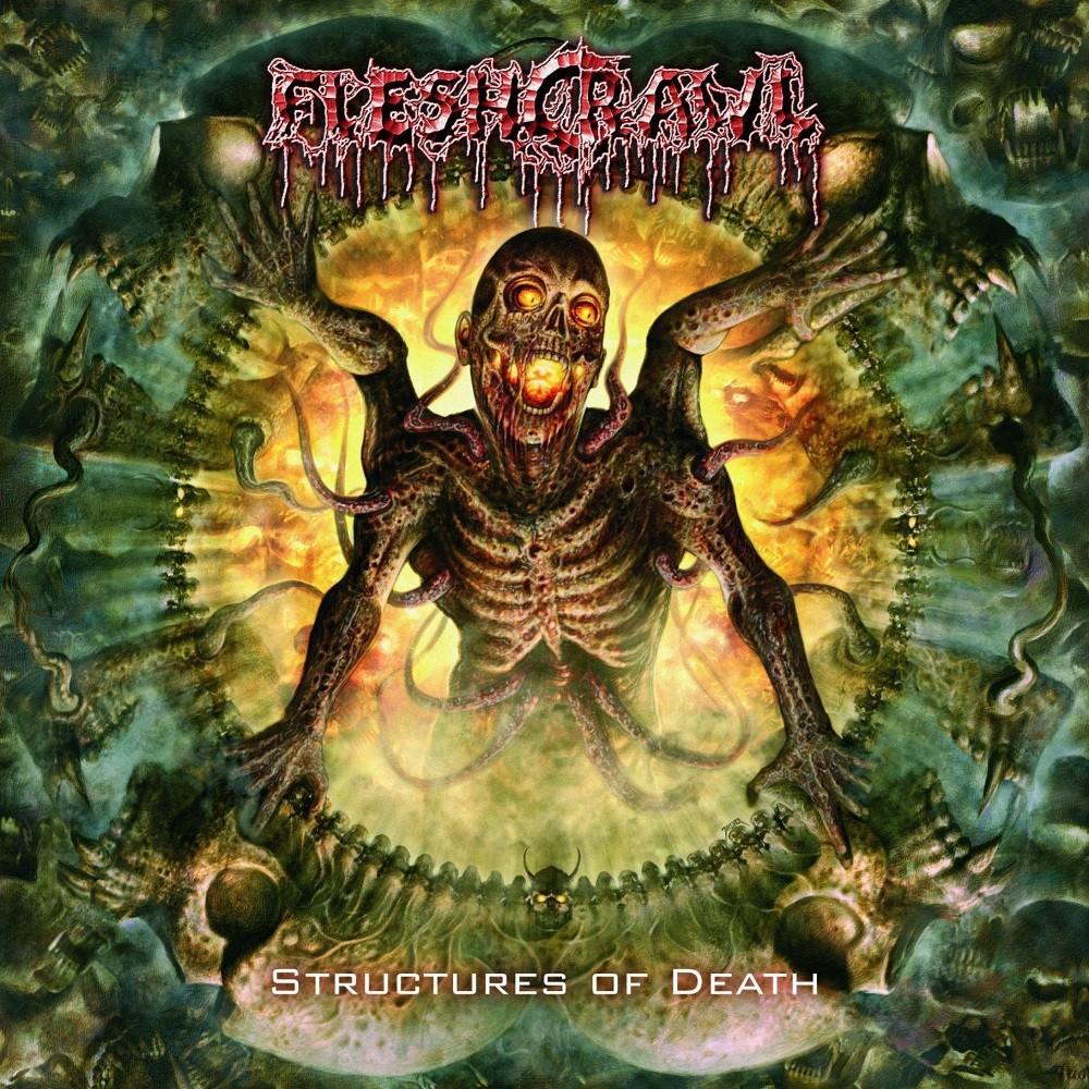Fleshcrawl - Structures of Death (2007) Cover