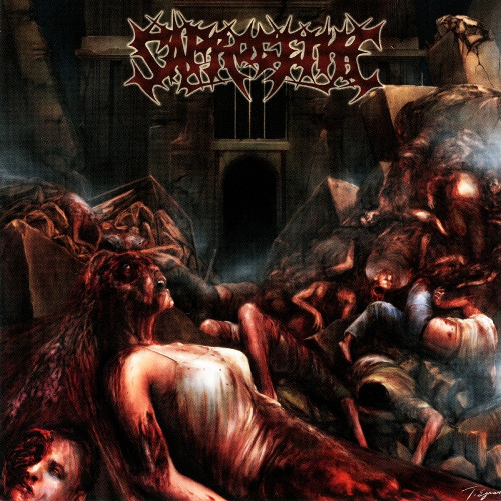 Saprogenic - The Wet Sound of Flesh on Concrete (2003) Cover