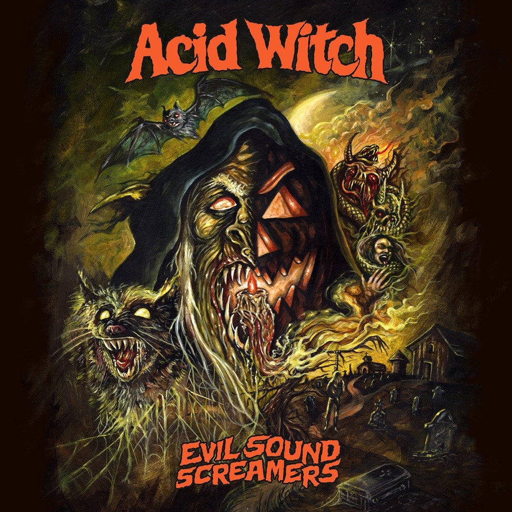 Acid Witch - Evil Sound Screamers (2017) Cover
