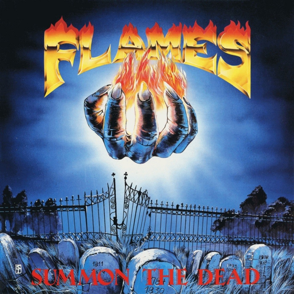 Flames - Summon the Dead (1988) Cover