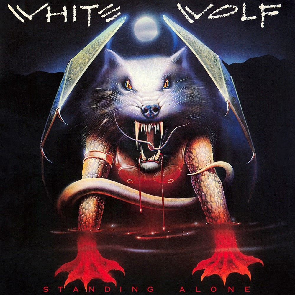 White Wolf - Standing Alone (1984) Cover