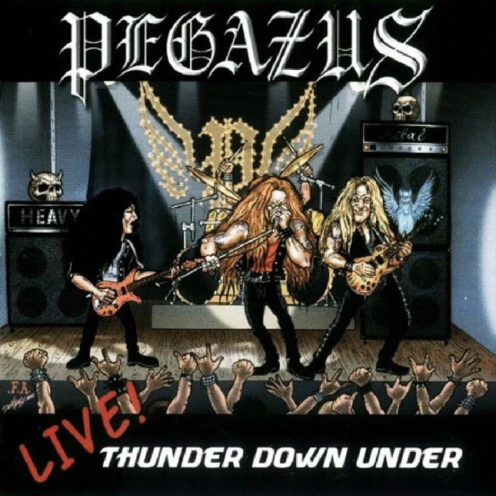 Pegazus - Live! Thunder Down Under (2003) Cover
