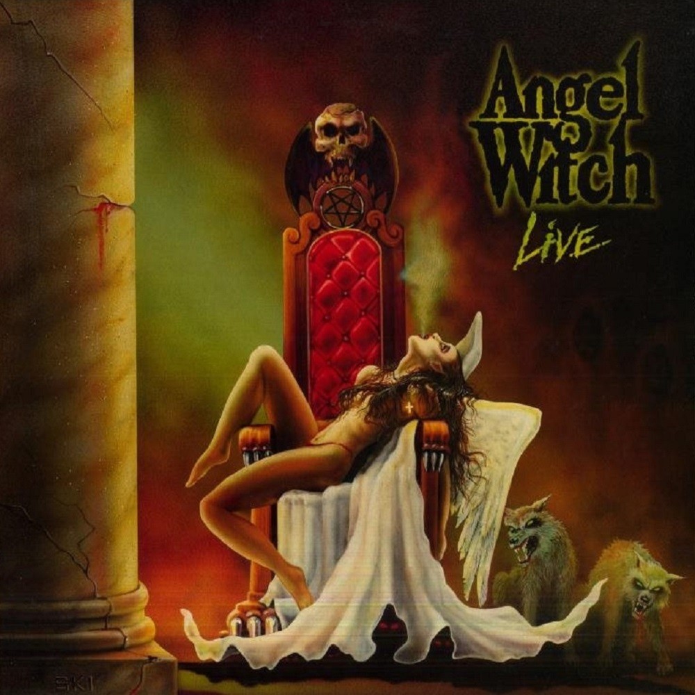 Angel Witch - Live (1990) Cover
