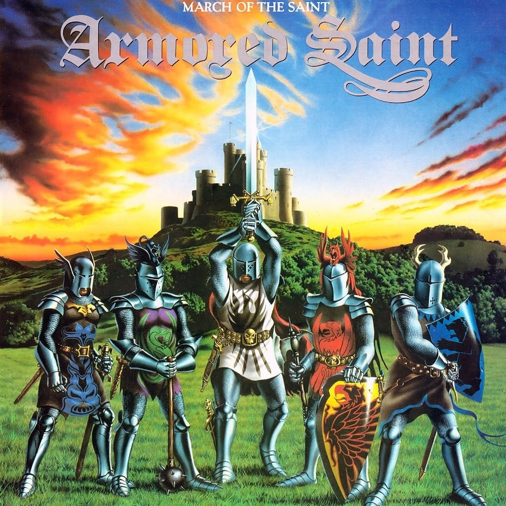 Armored Saint - March of the Saint (1984) Cover