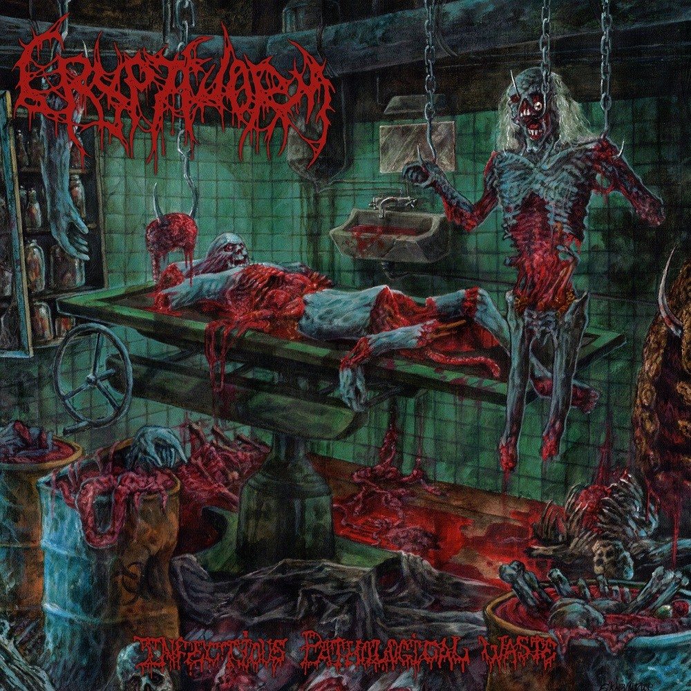 Cryptworm - Infectious Pathological Waste (2026) Cover