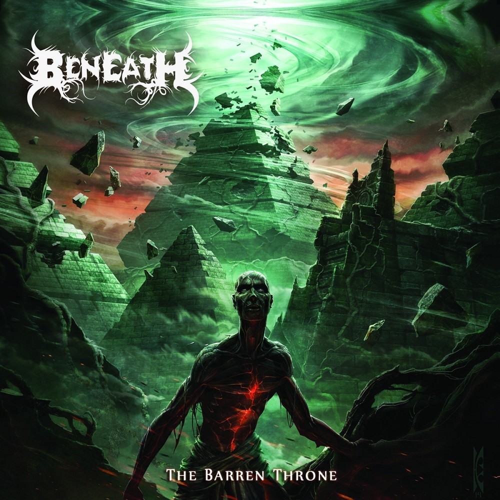 Beneath - The Barren Throne (2014) Cover