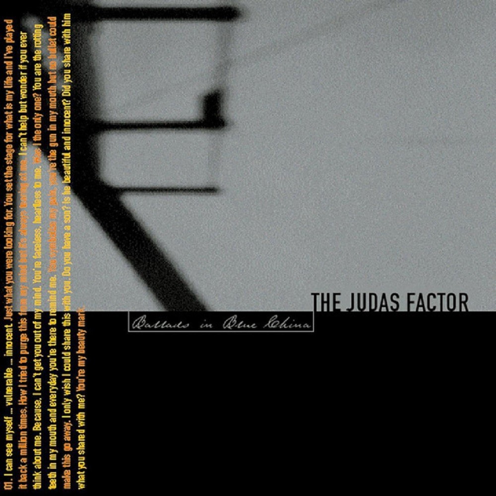Judas Factor, The - Ballads in Blue China (1999) Cover
