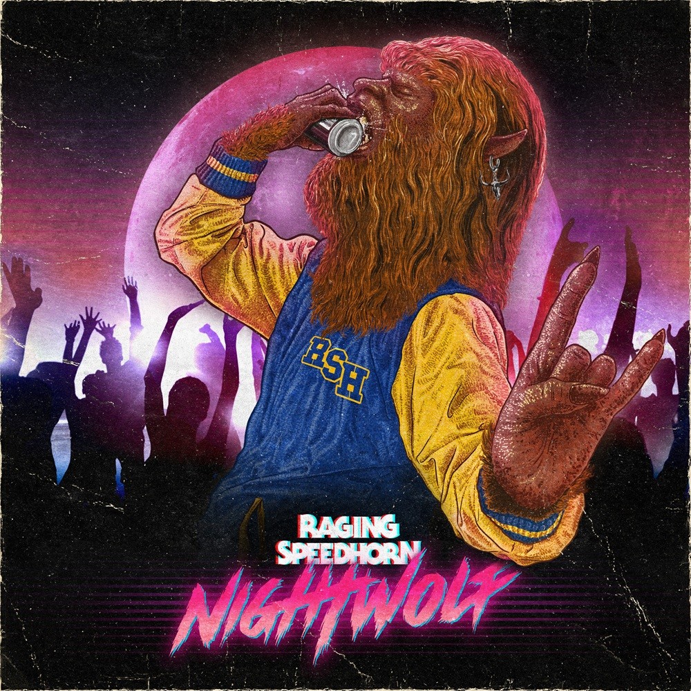 Raging Speedhorn - Night Wolf (2025) Cover